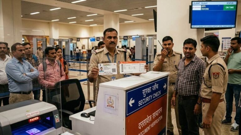 रायपुर एयरपोर्ट पर ‘स्नेहल पटेल’ बनकर घूम रहा था इंदौर का कुलदीप, फर्जी आधार कार्ड के साथ पकड़ा गया, भेजा गया जेल