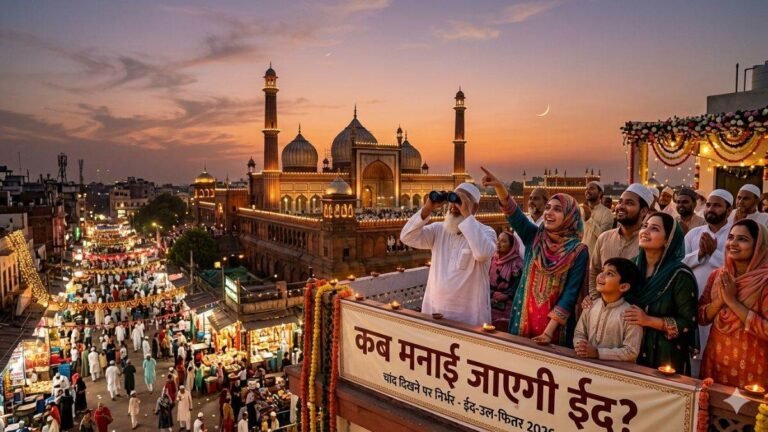 Eid-ul-Fitr 2026: भारत समेत दुनियाभर में कब मनाई जाएगी ईद? जानें चांद दिखने का समय और लेटेस्ट अपडेट