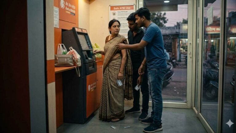 भोपाल में ATM में महिला की आंखों के सामने बदल लिया कार्ड, खाते से उड़ाए 29 हजार रुपए, पुलिस खंगाल रही CCTV