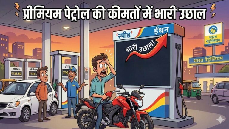 Petrol Price Hike: प्रीमियम पेट्रोल की कीमतों में भारी उछाल, भोपाल में ₹2.35 तक हुआ महंगा, अब ₹117 के करीब पहुंची कीमत