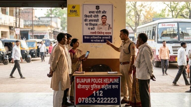 छत्तीसगढ़: म्योरपुर में बच्चा चोरी की अफवाह झूठी, पुलिस ने लोगों से की अपील; केवल आधिकारिक जानकारी पर ही करें भरोसा