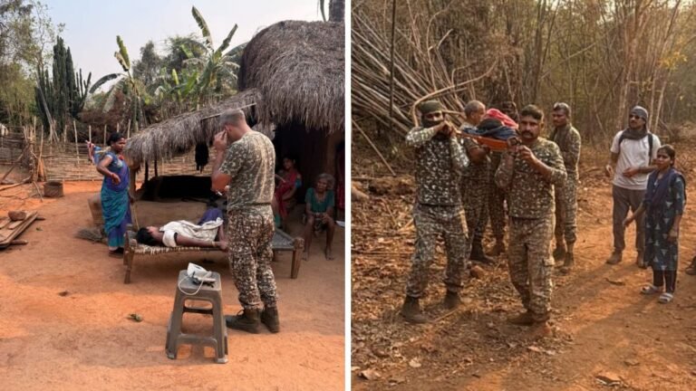 सड़क नहीं, साधन नहीं, फिर भी हौसला कायम… ITBP जवानों ने गर्भवती  महिला को 5km स्ट्रेचर पर ढोकर बचाईं दो जिंदगियां